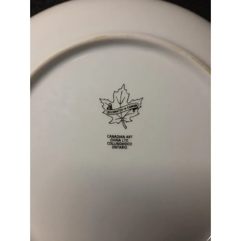 Parliament Parlement Canada Souvenir Plate 8
